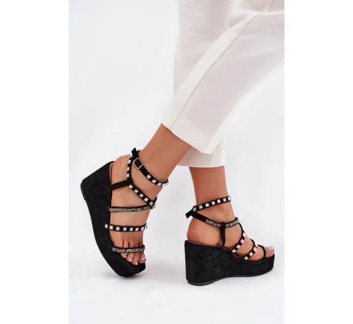 Bota na klínech model 215006 Step in style Bota na klínech model 215006 Step in style