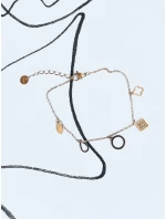 AMORE MIO náramek ve zlaté barvě FashionStreet LY0070