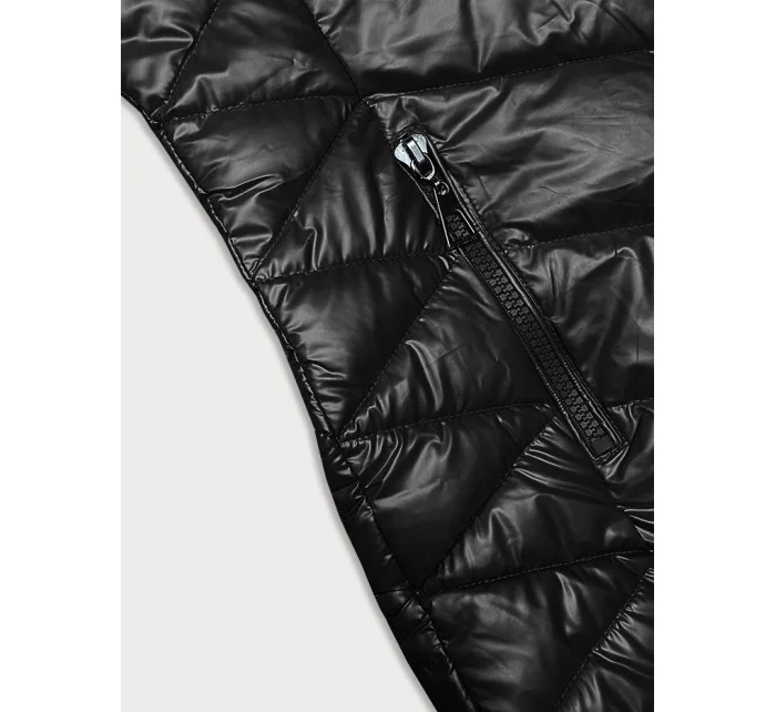 Černá prošívaná dámská zimní bunda model 21246943 - J.STYLE