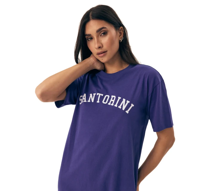 Dámská noční košilka 42675 Nimes blue - HENDERSON