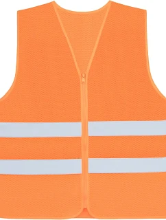Korntex KXCMZ – Rhodes Hi-Vis síťovaná bezpečnostní vesta 76.XCMZ hi vis orange