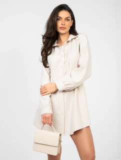 Sukienka IT SK model 22011380 jasny beżowy - FPrice