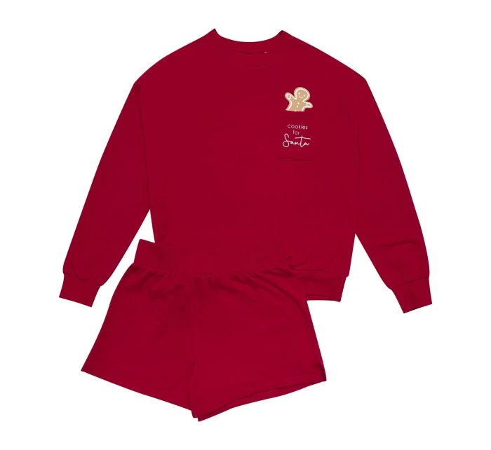 Dámské pyžamo Červená model 20305086 - HENDERSON LADIES Dámské pyžamo Červená model 20305086 - HENDERSON LADIES