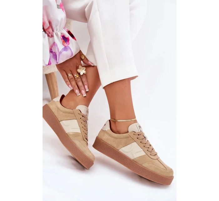 Dámské semišové tenisky Daniel Lopez Just Dare – béžové