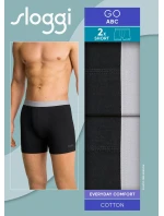 sloggi men GO ABC 2.0 Short 2P - BLACK - SLOGGI BLACK - SLOGGI