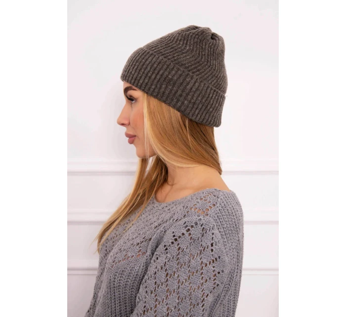 Tenký uzávěr Oliwia model 18750357 cappuccino - K-Fashion Tenký uzávěr Oliwia model 18750357 cappuccino - K-Fashion