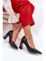 Elegantní Lodičky Na  Černé model 21692751 - VINCEZA