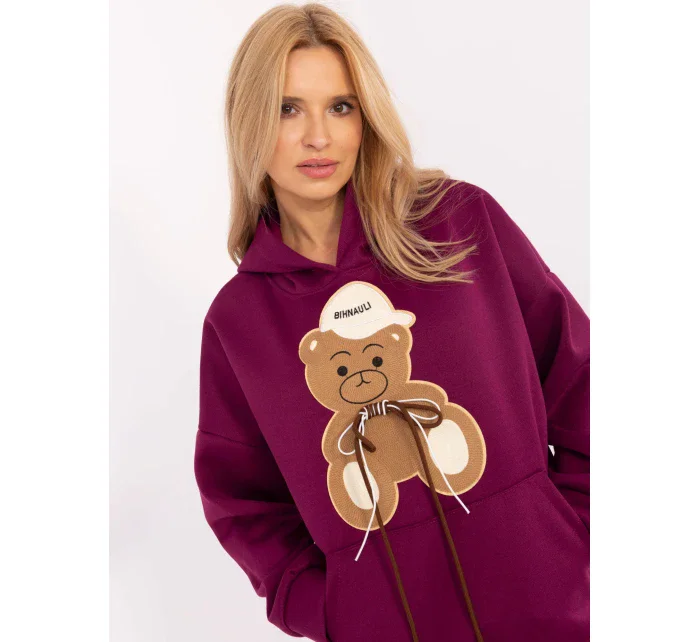 Bluza DHJ BL model 20752364 fioletowy - FPrice