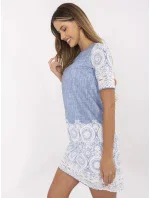 Šaty LK SK 506836 1.74P modrá