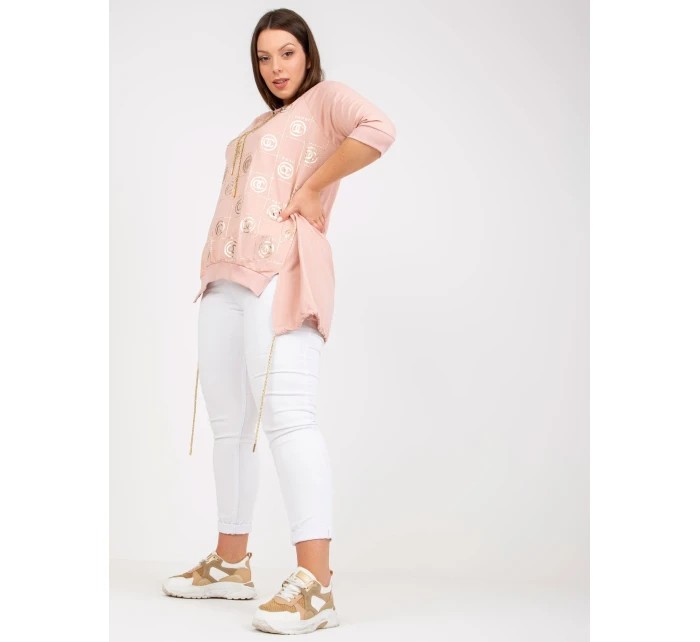 Šaty RV SK 7726.56P světle růžová