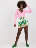 Šortky WN SN 1316.54 bílá a zelená