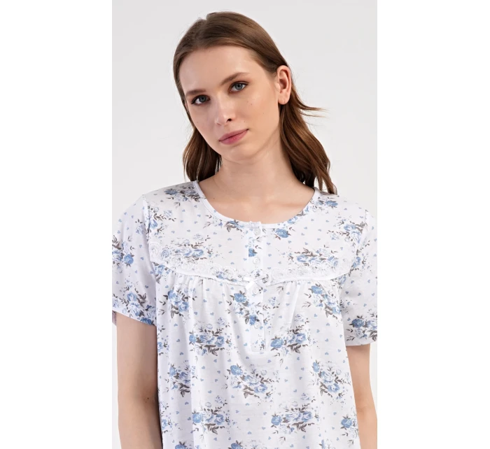 Dámská noční košile s krátkým rukávem model 21154970 - Vienetta