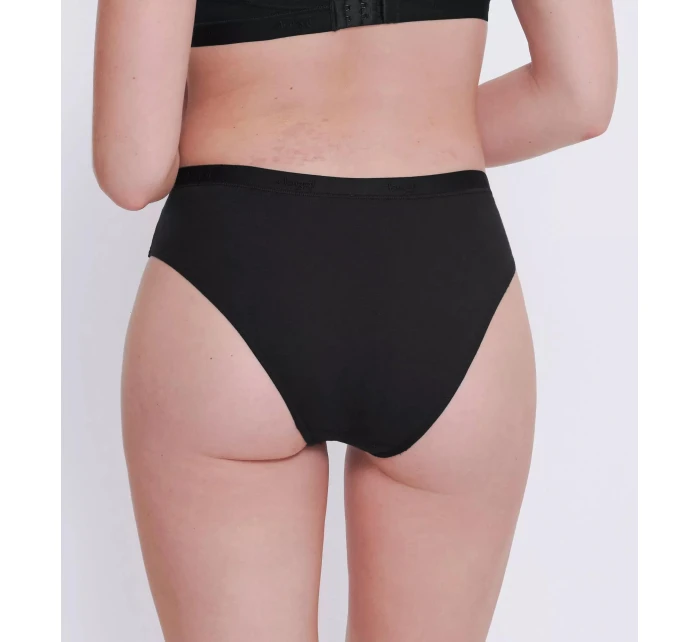 Dámské kalhotky GO Casual Hipster - BLACK - černé 0004 - SLOGGI