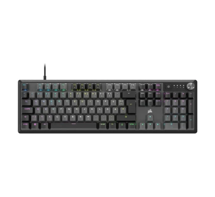 Corsair K70 CORE RGB herní USB QWERTY klávesnice německá šedá Corsair K70 CORE RGB herní USB QWERTY klávesnice německá šedá