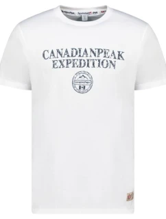 Canadian Peak JVICKEAK WHITE RM Pánské tričko 254 (RBMSZ1308H/CP-BLANC)