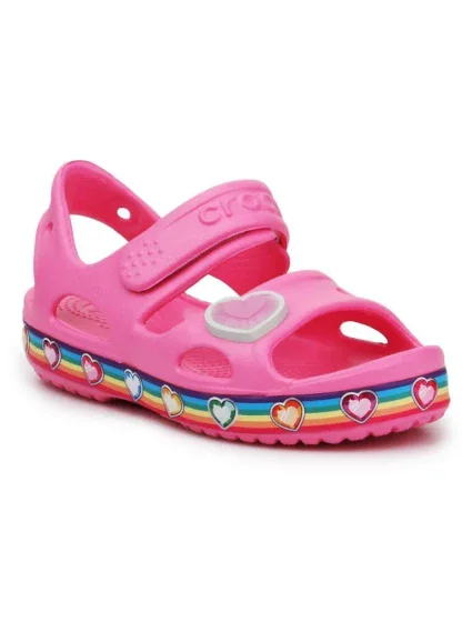 Crocs Fun Lab Rainbow Sandal Jr 206795-669 Crocs Fun Lab Rainbow Sandal Jr 206795-669