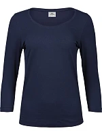 Tee Jays TJ 460 Dámské elastické tričko s 3/4 rukávem 18.0460 navy Tee Jays TJ 460 Dámské elastické tričko s 3/4 rukávem 18.0460 navy
