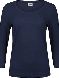 Tee Jays TJ 460 Dámské elastické tričko s 3/4 rukávem 18.0460 navy