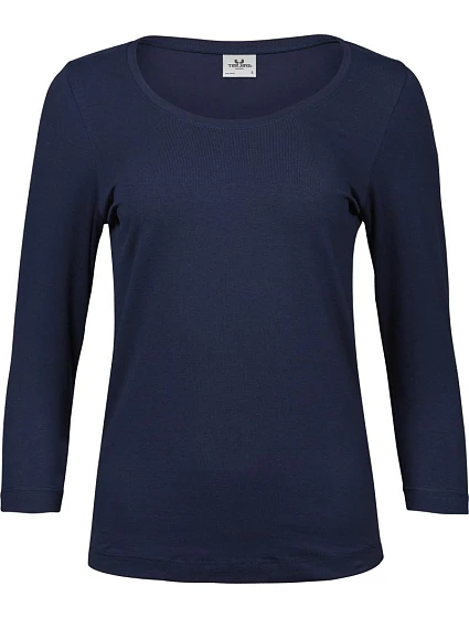 Tee Jays TJ 460 Dámské elastické tričko s 3/4 rukávem 18.0460 navy Tee Jays TJ 460 Dámské elastické tričko s 3/4 rukávem 18.0460 navy