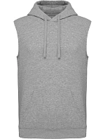 PA Unisex mikina s kapucí bez rukávů 20.P oxford grey model 22448452 - Kariban ProAct PA Unisex mikina s kapucí bez rukávů 20.P oxford grey model 22448452 - Kariban ProAct