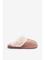 Dámské Pantofle s Kožíškem model 21631458 - Boto Dámské Pantofle s Kožíškem model 21631458 - Boto
