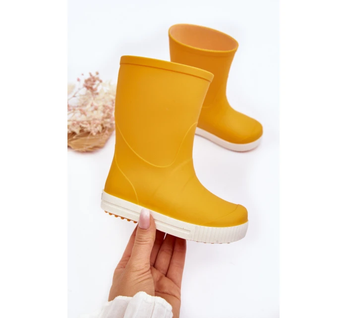 Dětské holínky Wave  Žluté model 21642599 - Boto