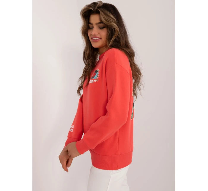 Mikina D10600T02568E coral