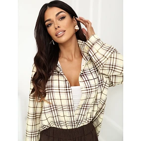 Košile IT KS 22269.00 světle žlutá