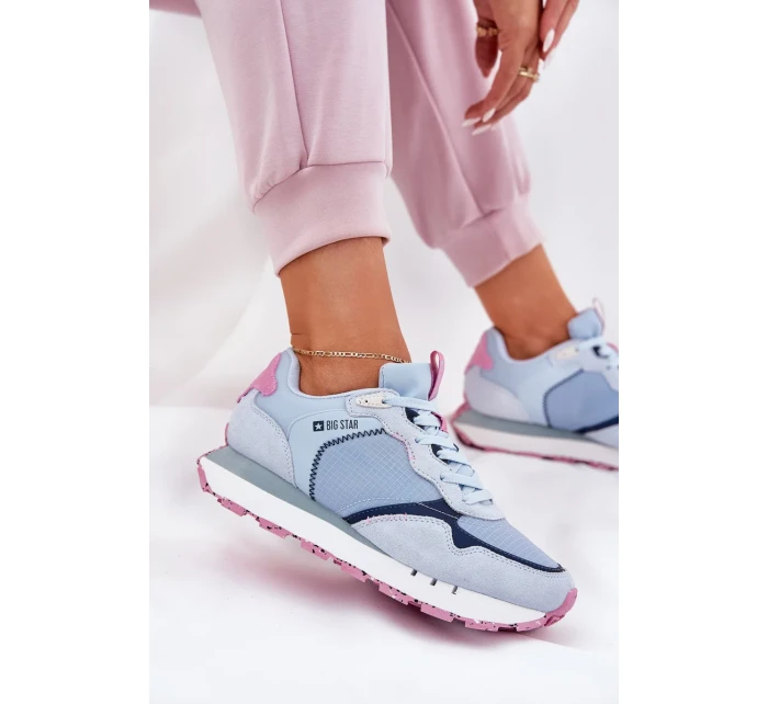 Dámské semišové sportovní boty Big Star HI-POLY SYSTEM – modré Dámské semišové sportovní boty Big Star HI-POLY SYSTEM – modré
