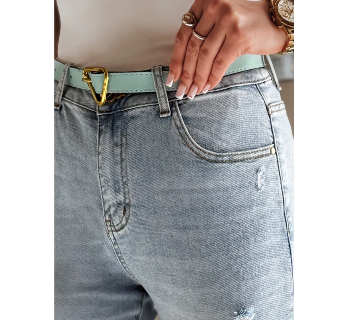 Dámské džíny slim fit STEFANIA modré FashionStreet UY2420