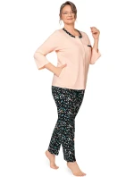 Martel Olga II pyžamo 262 7/8 M-3XL rozepínací Martel Olga II pyžamo 262 7/8 M-3XL rozepínací