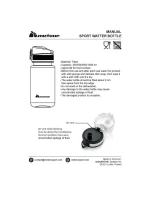 Sportovní láhev Meteor 650 ml tmavě zelená