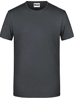 Daiber 8008 Pánské tričko z bio bavlny 02.8008 black heather