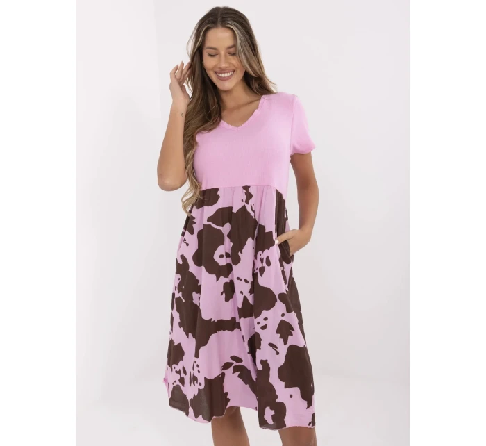 Sukienka DHJ SK model 21142035 różowy - FPrice