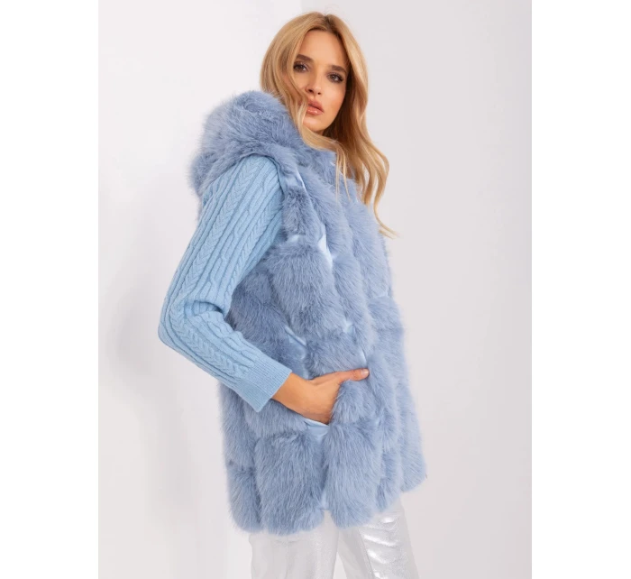 Vesta AT KZ 2379.96P světle modrá - Wool Fashion Vesta AT KZ 2379.96P světle modrá - Wool Fashion