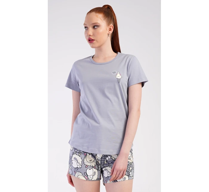 Dámské pyžamo šortky Ovečky