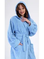 Dámský župan dlouhý s kapucí model 20848012 - Vienetta