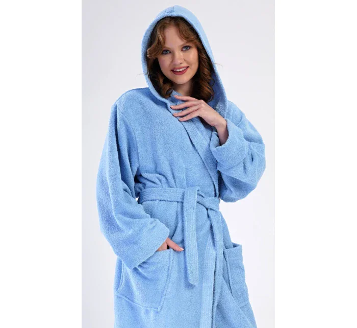 Dámský župan dlouhý s kapucí model 20848012 - Vienetta