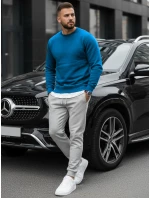 Pánská hladká tmavě modrá mikina model 21963758 - Dstreet