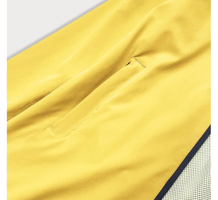 Žlutá neonová dámská letní bunda s podšívkou model 17144693 - J.STYLE