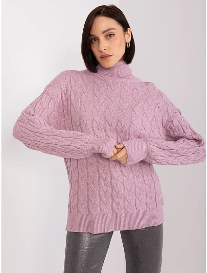 Sweter AT SW model 19040795 jasny fioletowy - FPrice