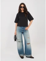 Bluzka model 22024878 czarny - FPrice Bluzka model 22024878 czarny - FPrice