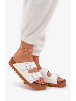 Klasické dámské pantofle Big Star – bílé Klasické dámské pantofle Big Star – bílé