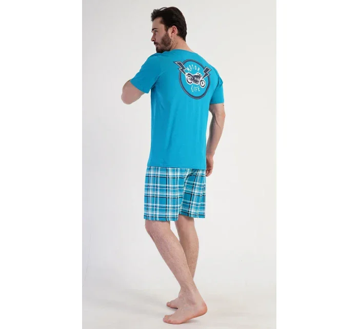 Pánské pyžamo šortky Motocycle