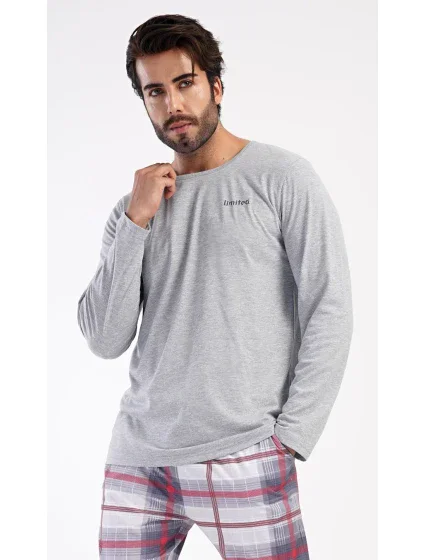 Pánské pyžamo dlouhé model 20656674 - Vienetta MAN