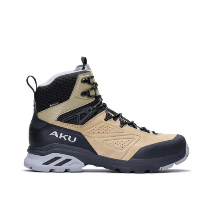 Aku pánská turistická kotníková obuv Reactive Gore-tex béžová