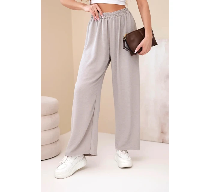 Kalhoty s širokým nohavicí fango