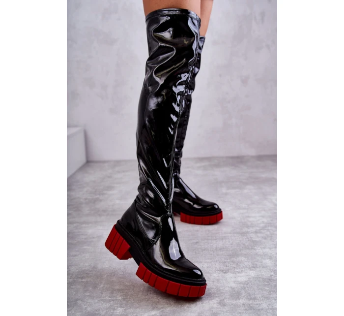 Patentované dámské kozačky Černe Callen Patentované dámské kozačky Černe Callen