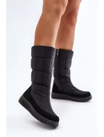 Dámské zimní boty na zip Progress model 21677038 Černé - Boto