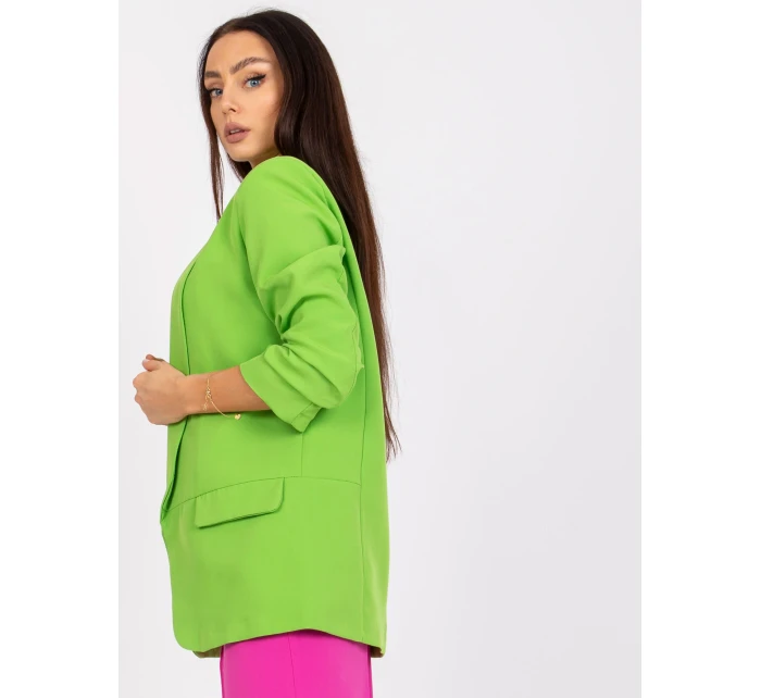 Dámské sako DHJ MA 7684 světle zelené